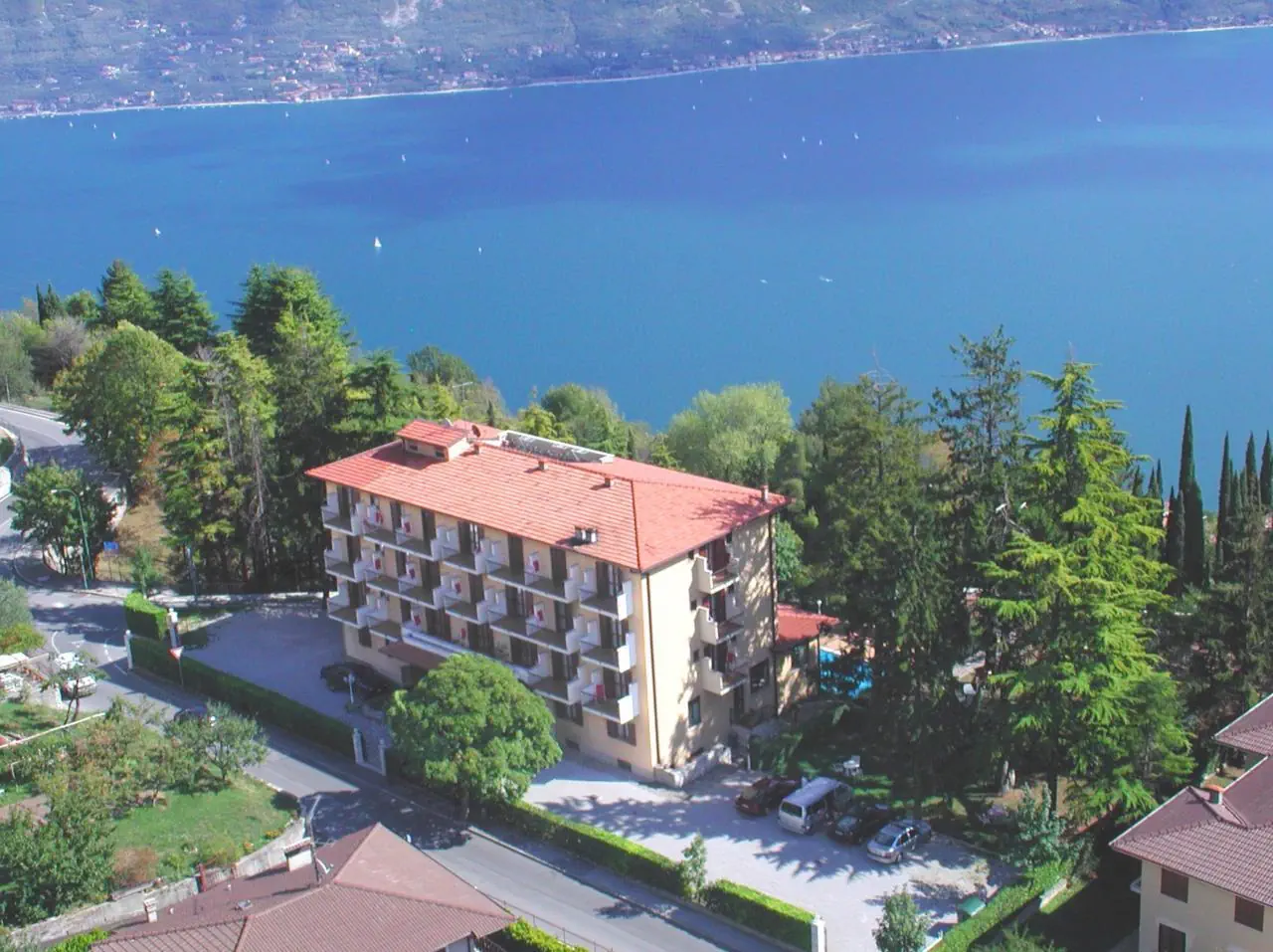 Włochy Jezioro Garda Tignale Hotel Bellavista (Tignale)