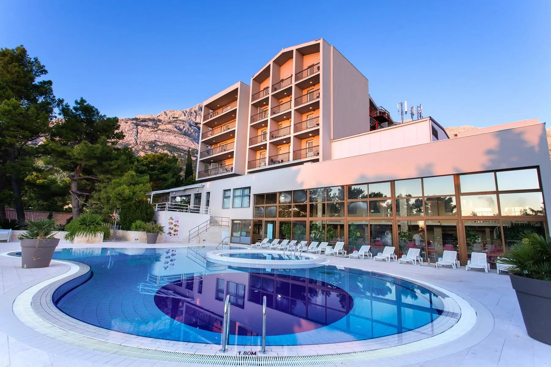 Chorwacja Dalmacja Południowa Baška Voda Hotel Horizont