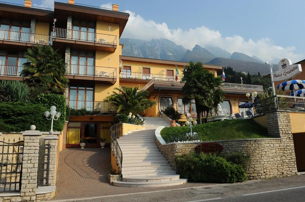 Włochy Jezioro Garda Malcesine Cristallo Hotel