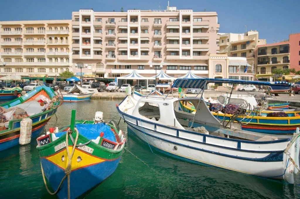 Malta Wyspa Gozo Marsalforn Calypso Hotel