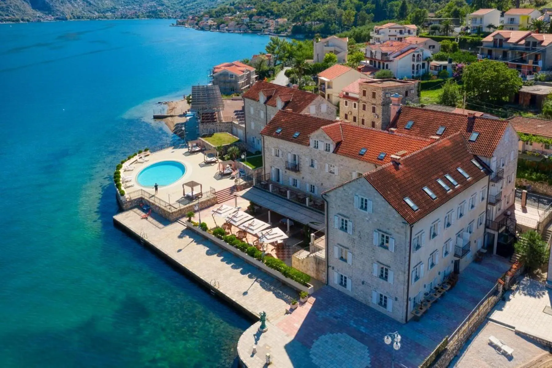 Czarnogóra Riwiera Czarnogórska Kotor Hotel Splendido