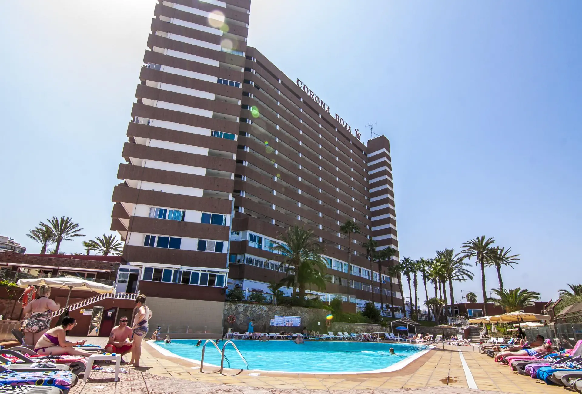 Hiszpania Gran Canaria Playa del Ingles Apartamentos Corona Roja
