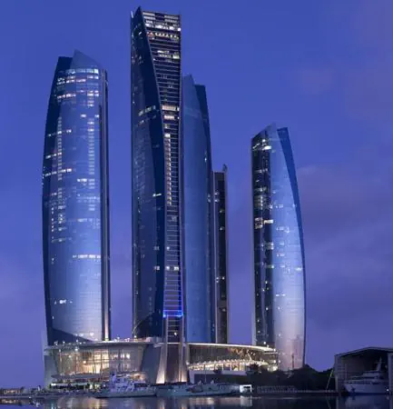 Emiraty Arabskie Abu Dhabi Abu Zabi Conrad Hotel Abu Dhabi Etihad Towers
