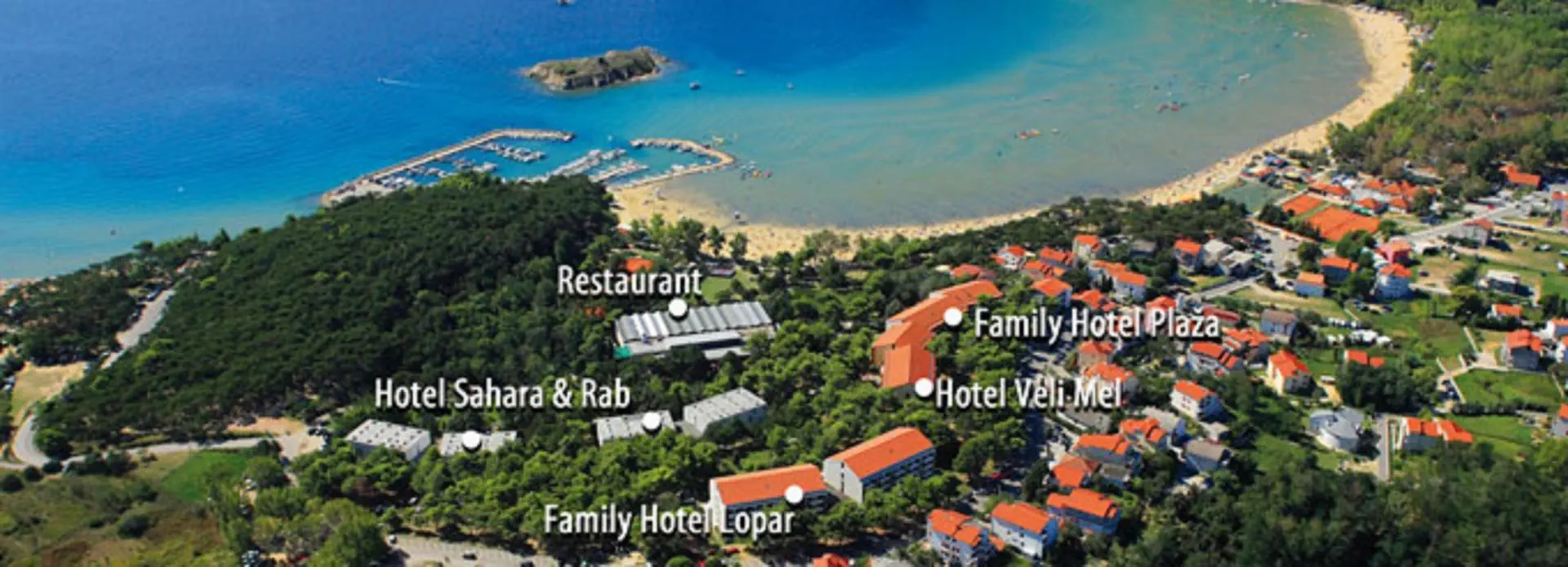 Chorwacja Wyspa Rab Lopar San Marino Sunny Resort by Valamar - Veli Mel Hotel