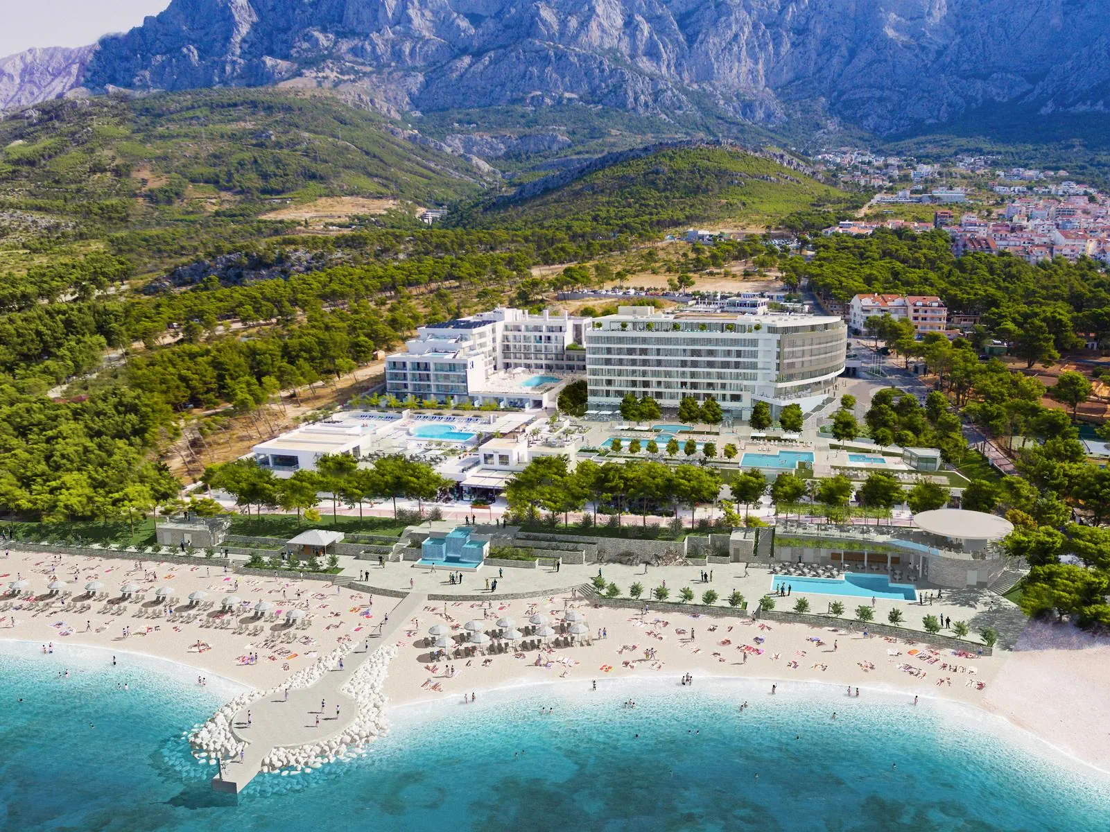 Chorwacja Dalmacja Południowa Makarska Aminess Khalani Hotel