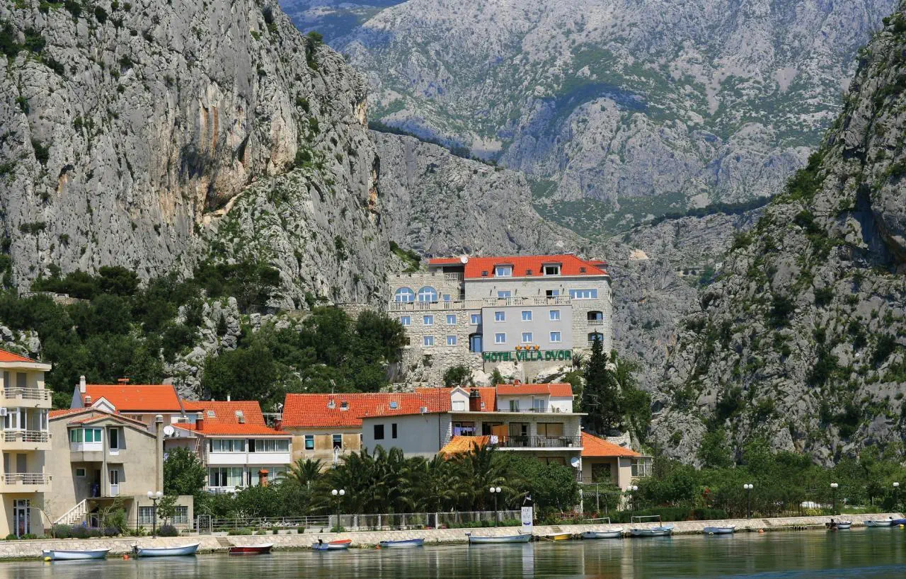 Chorwacja Dalmacja Południowa Omiš Hotel Villa Dvor
