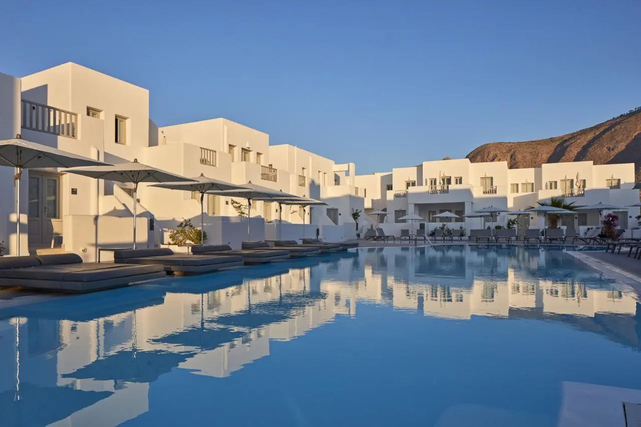Grecja Santorini Perissa AQUA BLUE HOTEL