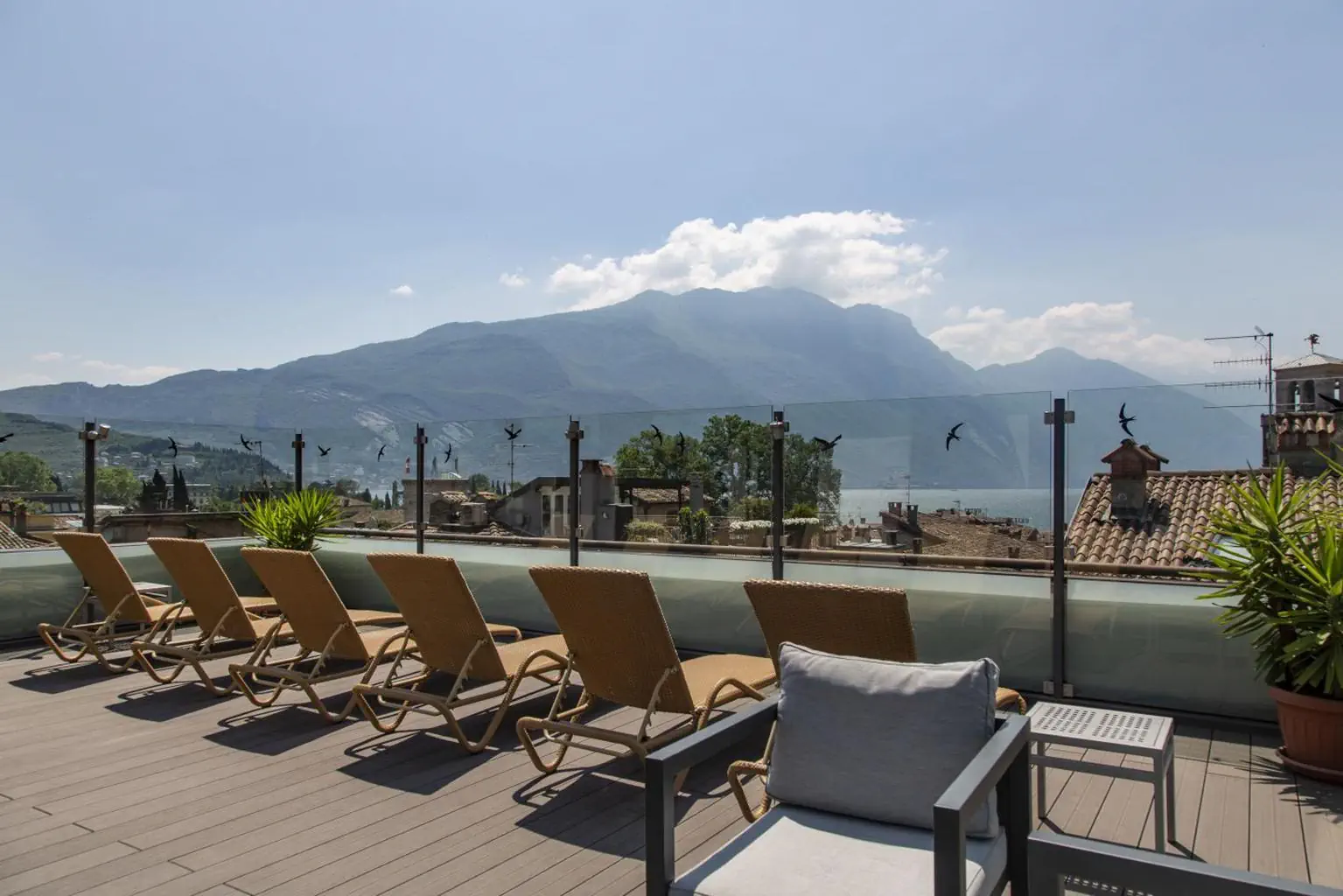 Włochy Jezioro Garda Riva del Garda Hotel Antico Borgo