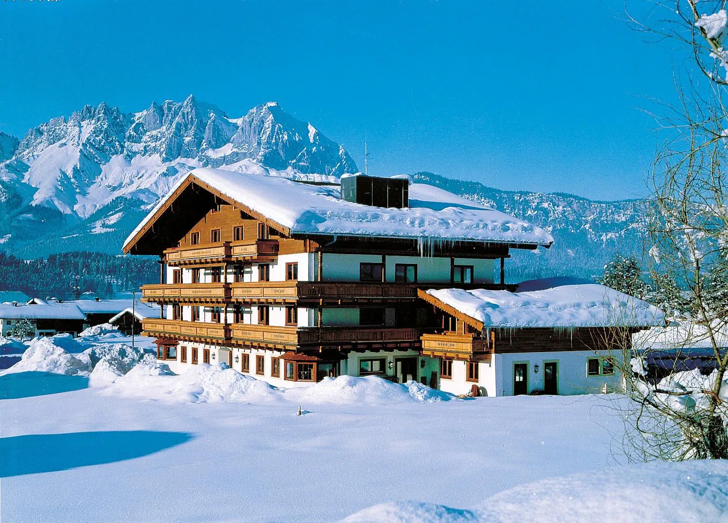 Austria Tyrol Oberndorf in Tirol Kaiserhotel Kitzbühler Alpen