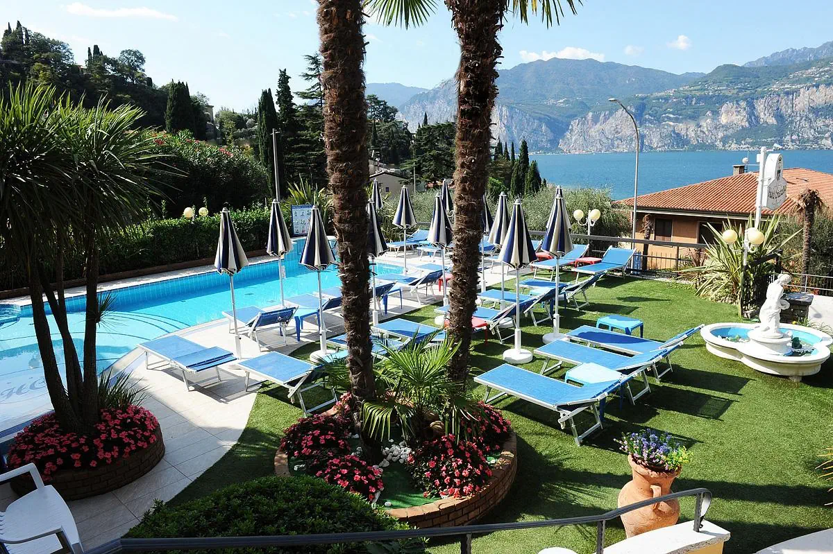 Włochy Jezioro Garda Malcesine Hotel Cristallo