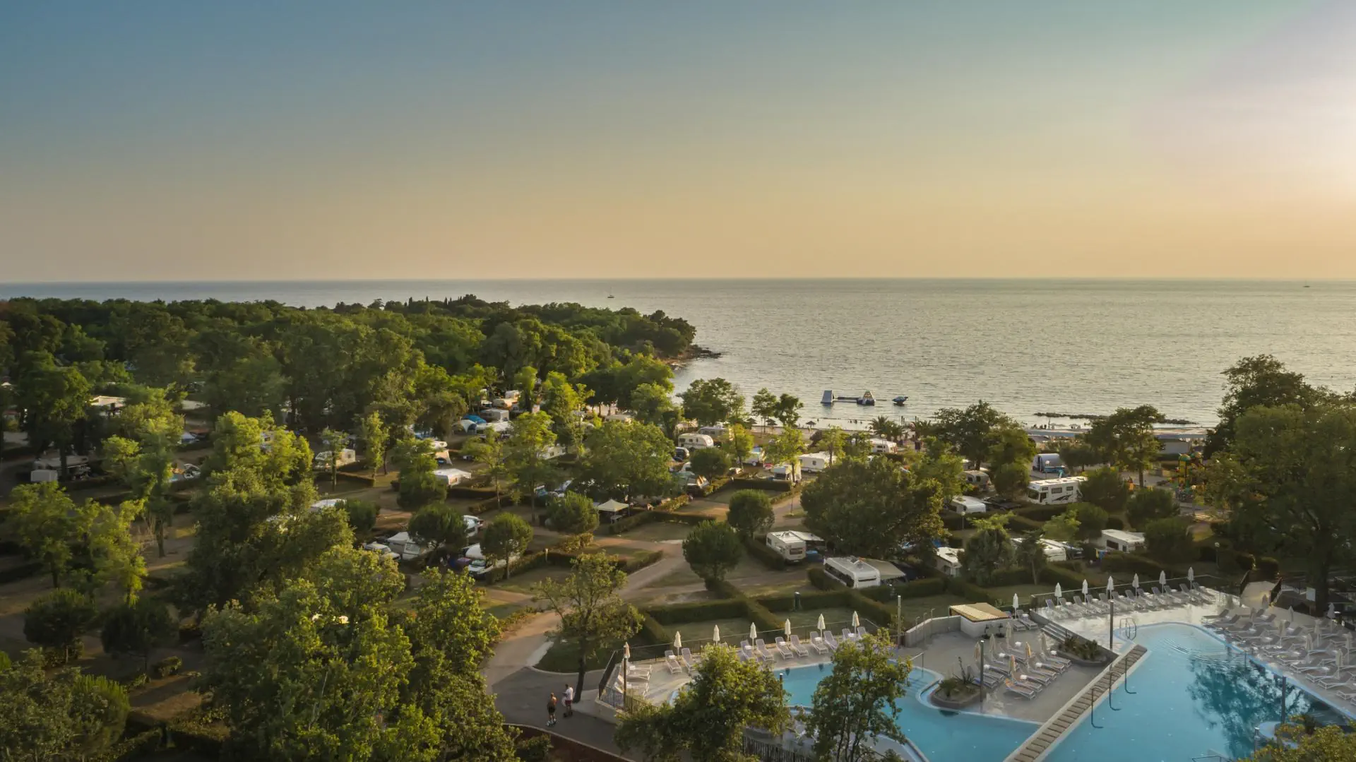 Chorwacja Istria Novigrad Aminess Maravea Camping Resort