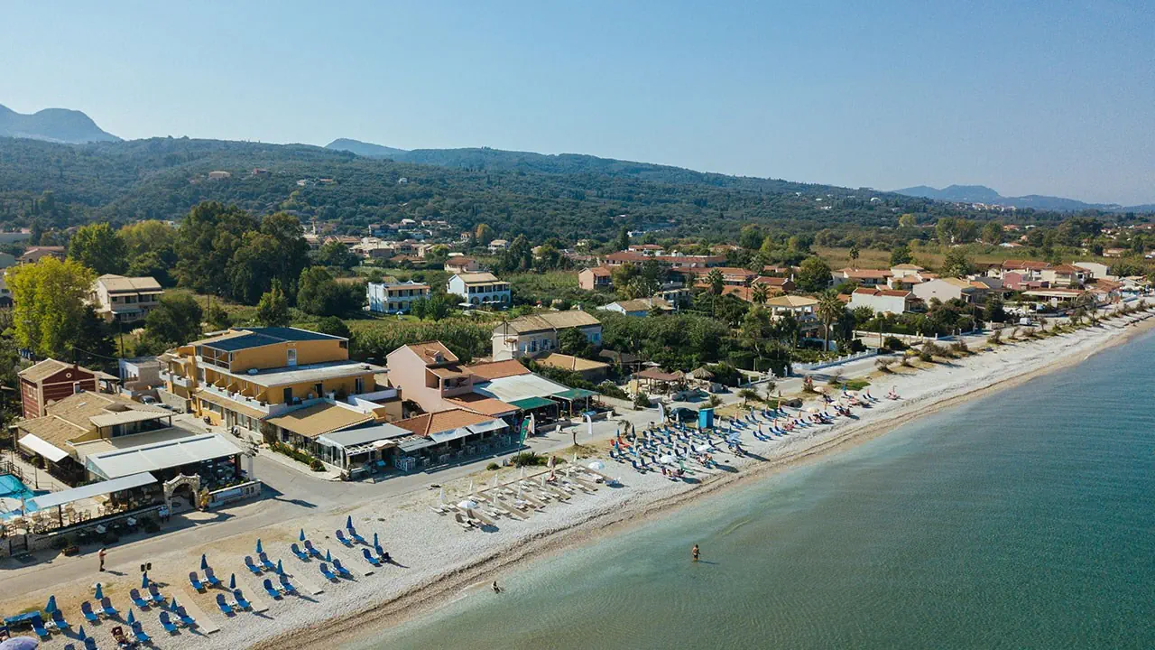 Grecja Korfu Acharavi Hotel Kormoranos Beach