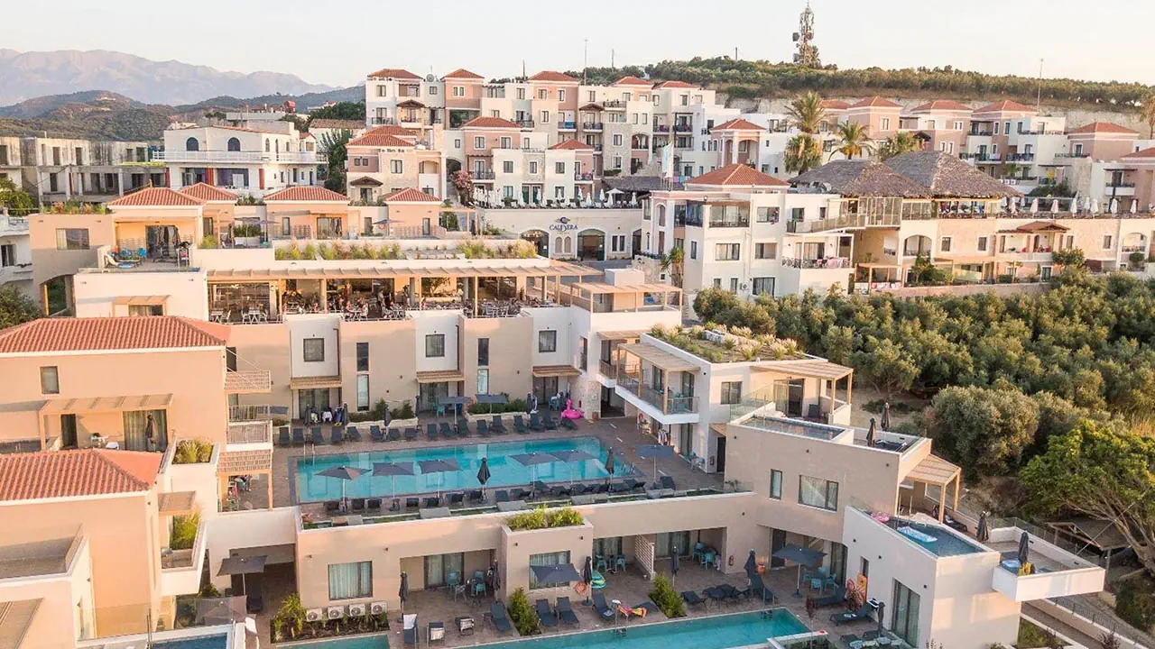 Grecja Kreta Zachodnia Agia Marina Hotel Caldera Village
