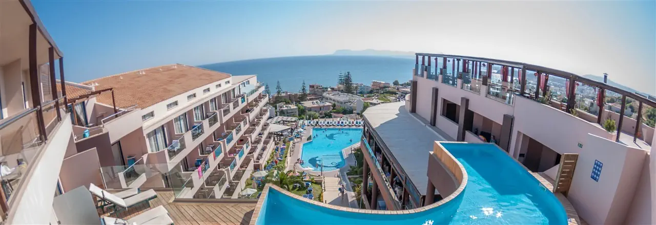Grecja Kreta Zachodnia Agia Marina Hotel Galini Sea View