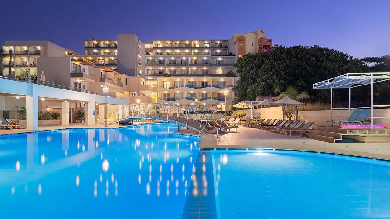 Grecja Kreta Zachodnia Agia Marina Hotel Iolida Beach