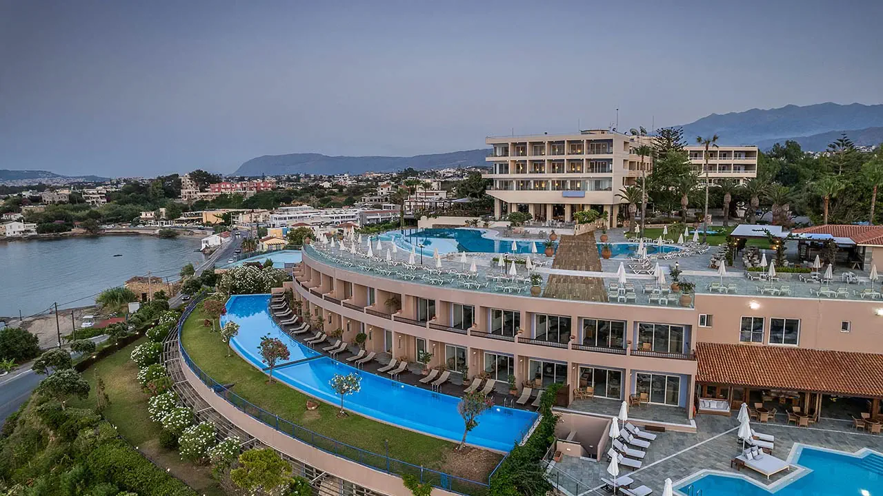 Grecja Kreta Zachodnia Kato Galatas Hotel Panorama