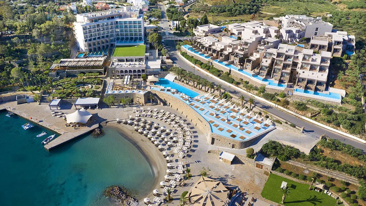 Grecja Kreta Wschodnia Ajos Nikolaos Hotel Wyndham Grand Crete Mirabello Bay