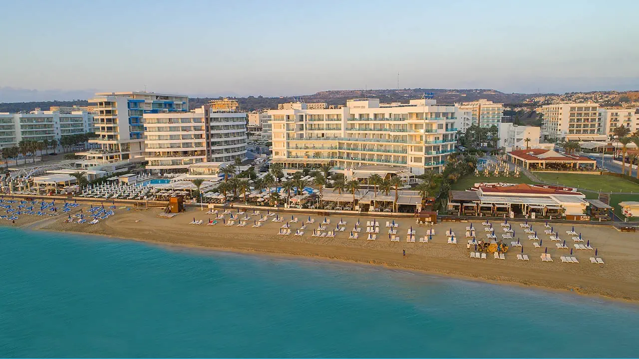 Cypr Ayia Napa Protaras Hotel Vrissaki Beach