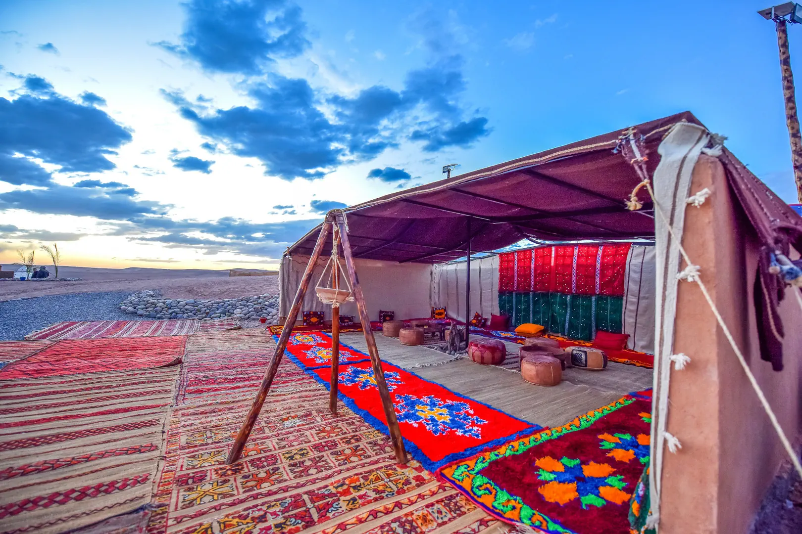 Maroko Atlas Wysoki Lalla Takerkoust Agafay Pearl camp