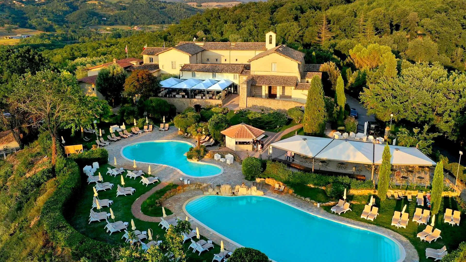 Włochy Umbria Collazzone Abbazia Collemedio Resort & Spa