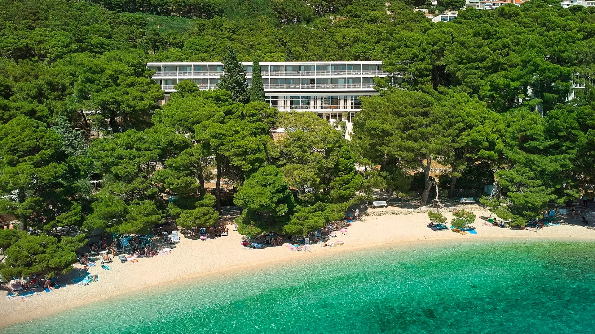 Chorwacja Dalmacja Południowa Brela Bluesun Hotel Maestral