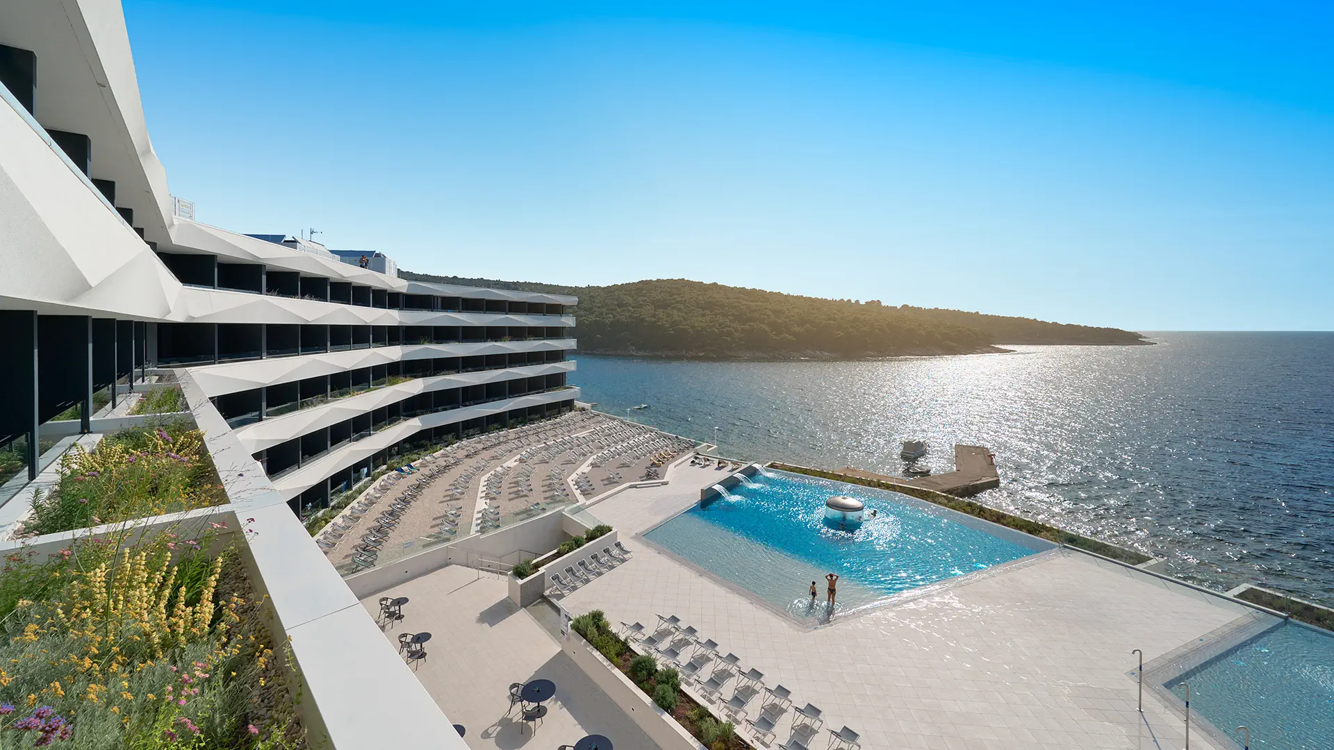 Chorwacja Wyspa Brac Postira Grand Hotel View