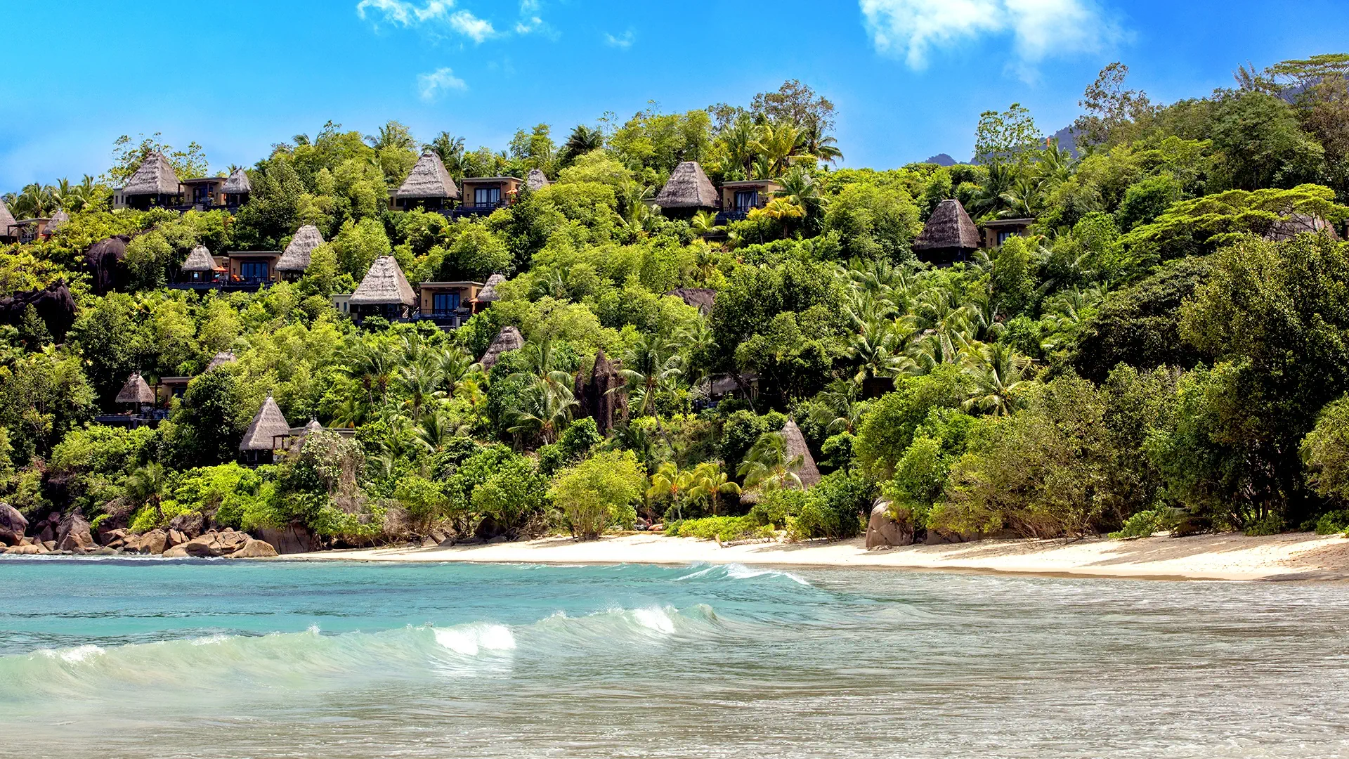 Seszele Wyspa Mahe Anse Boileau Anantara Maia Seychelles Villas