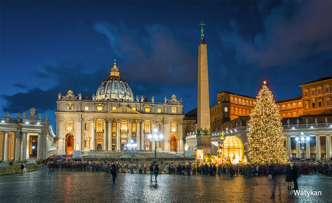 Włochy Rzym Rzym Boże Narodzenie w Rzymie