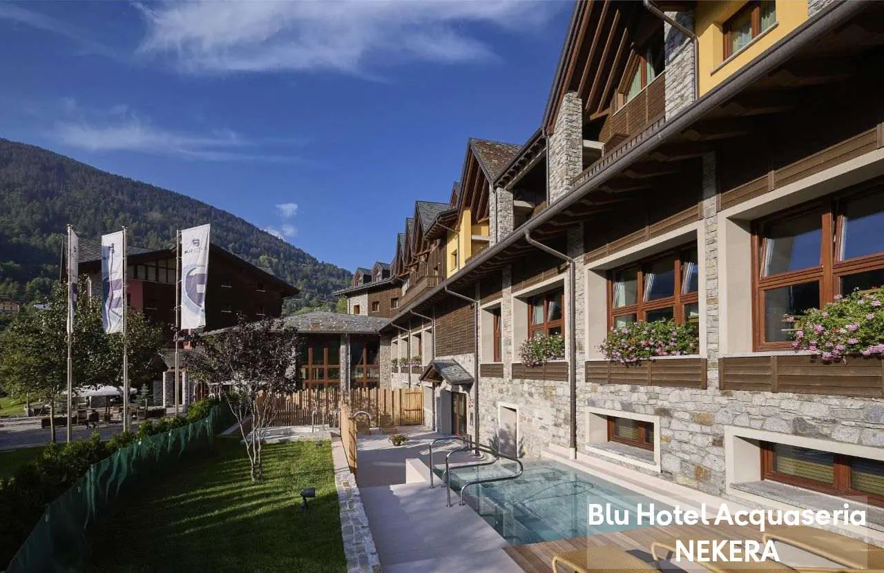 Włochy Trentino Ponte di Legno Blu Hotel Acquaseria