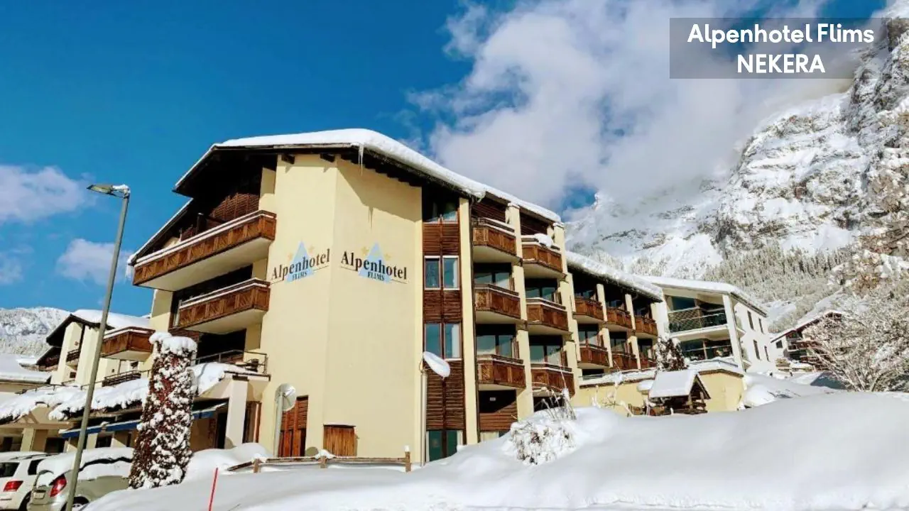 Szwajcaria Gryzonia Flims Alpenhotel Flims