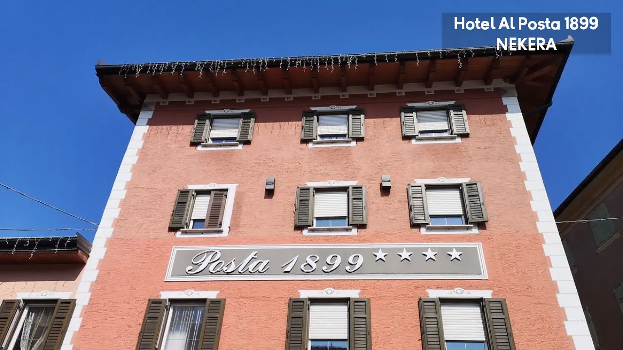 Włochy Południowy Tyrol Montagnaga Al Posta Hotel 1899
