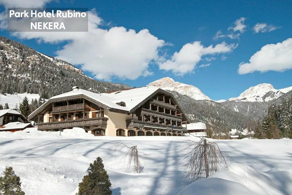 Włochy Trentino Campitello di Fassa PARK HOTEL RUBINO