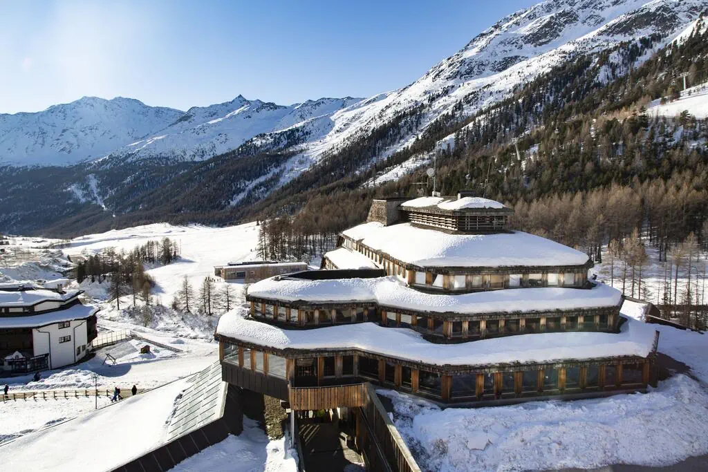 Włochy Południowy Tyrol Maso Corto Blu Hotel Senales - Zirm/Cristal