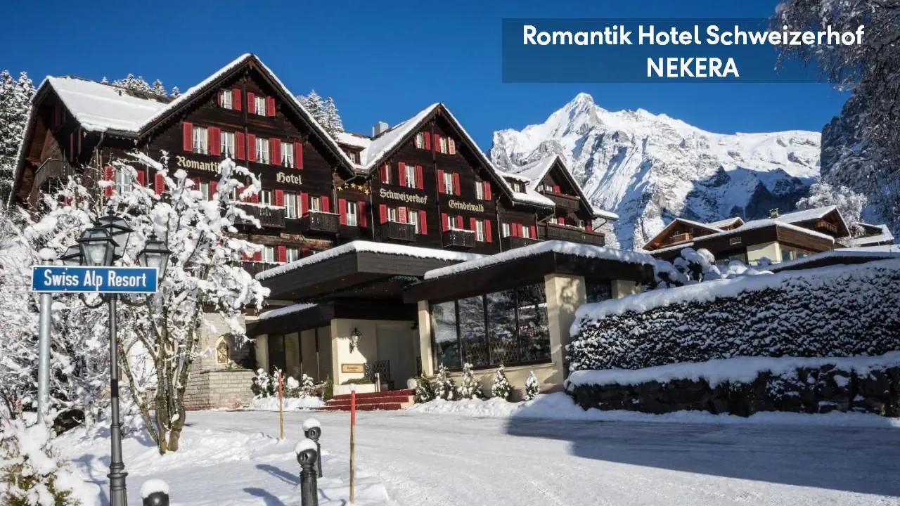 Szwajcaria Berneński Oberland Grindelwald Romantik Hotel Schweizerhof