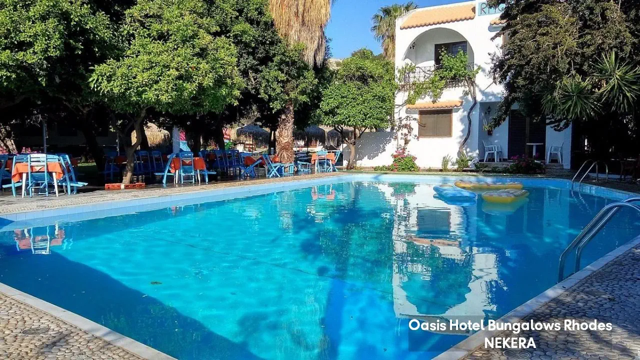 Grecja Rodos Afandu Oasis Bungalows Hotel