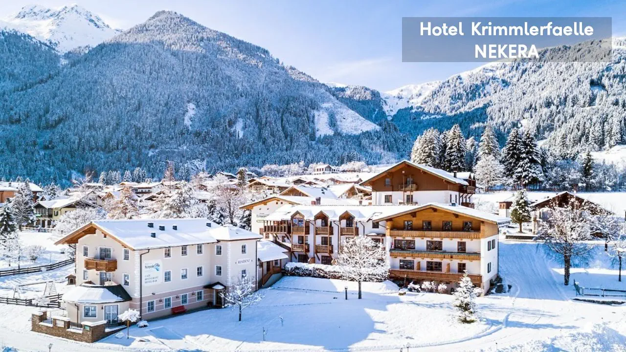 Austria Ziemia Salzburska Krimml HOTEL KRIMMLERFALLE