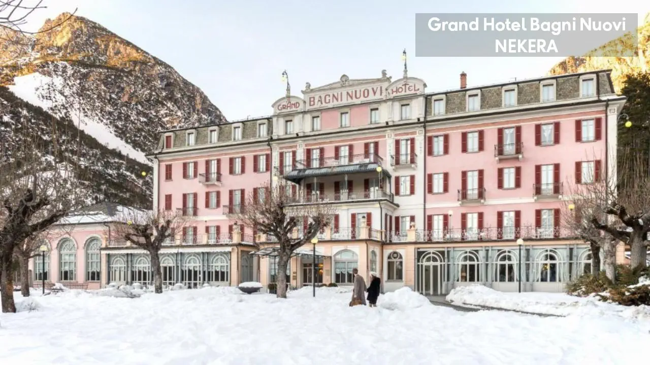 Włochy Lombardia Bormio Grand Hotel Bagni Nuovi