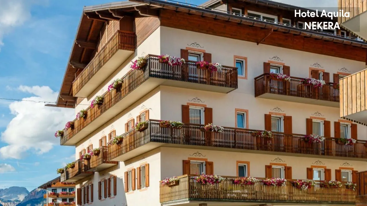 Włochy Veneto Cortina d`Ampezzo Hotel Aquila