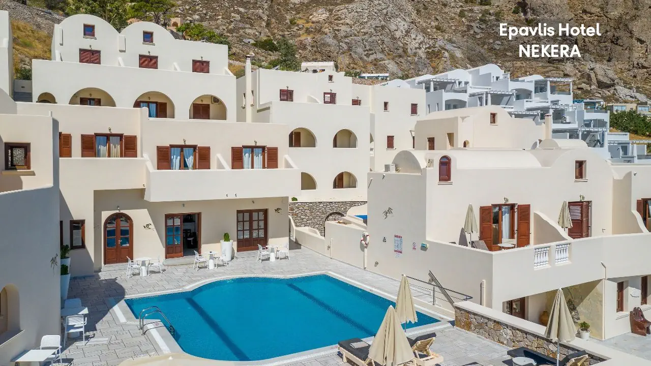 Grecja Santorini Kamari Epavlis Hotel