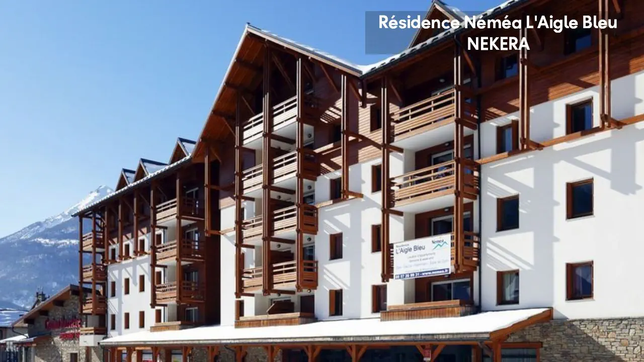 Francja Alpy Francuskie Briancon Residence Nemea Laigle Bleu