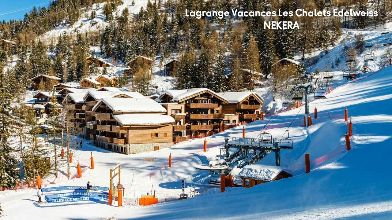 Francja Alpy Francuskie La Plagne Lagrange Residence Les Chalets d'Edelweiss