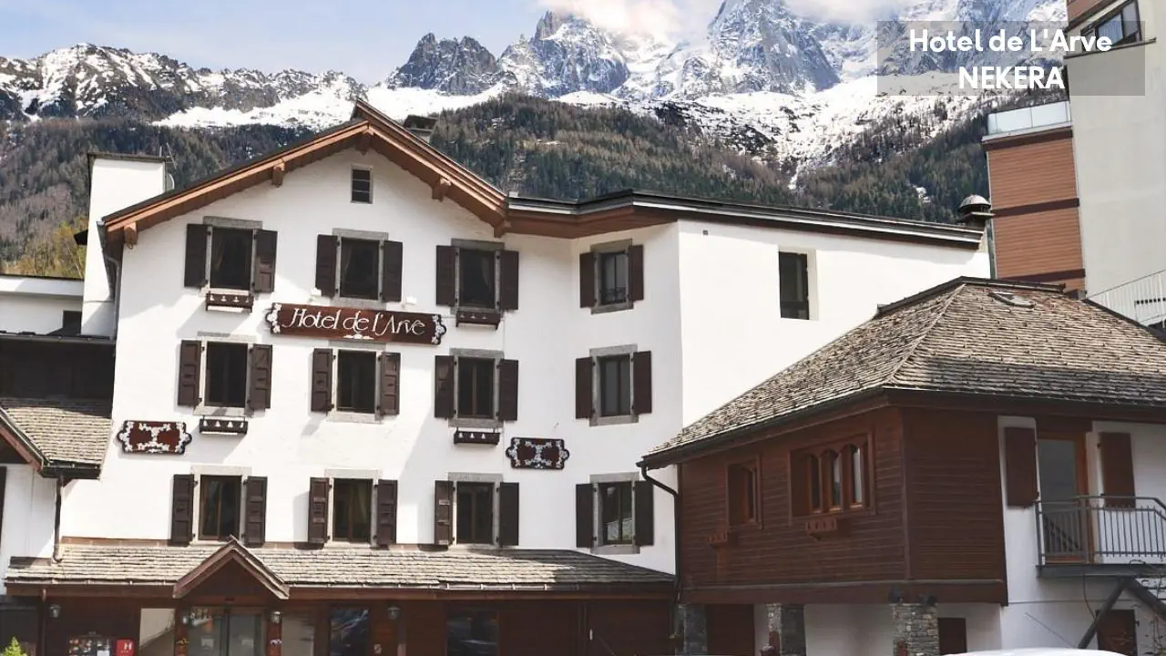 Francja Alpy Francuskie Chamonix Hôtel de L'Arve