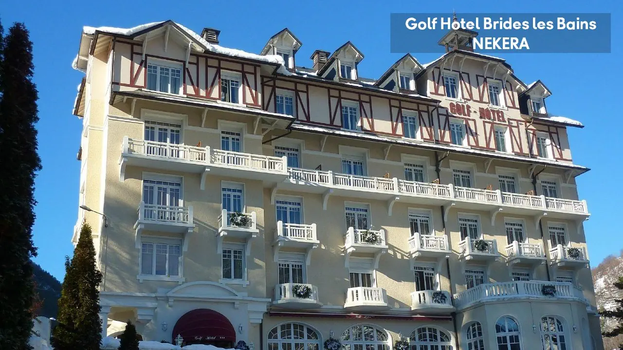 Francja Alpy Francuskie Brides-les-Bains Golf Hotel