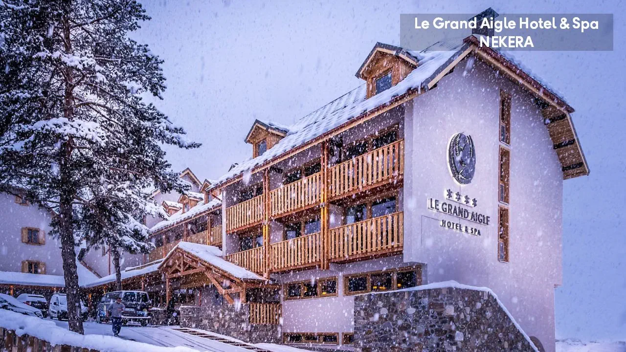 Francja Alpy Francuskie La Salle les Alpes Le Grand Aigle Hotel & Spa