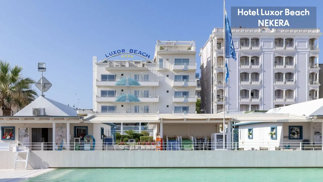 Włochy Riwiera Adriatycka Cattolica Hotel Luxor Beach
