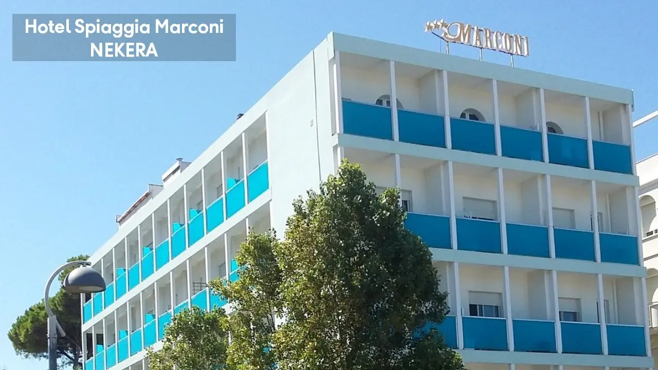 Włochy Riwiera Adriatycka Rimini Spiaggia Marconi