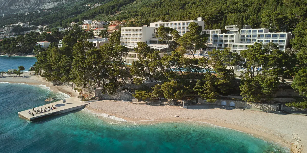Chorwacja Dalmacja Południowa Brela Bluesun Hotel Berulia