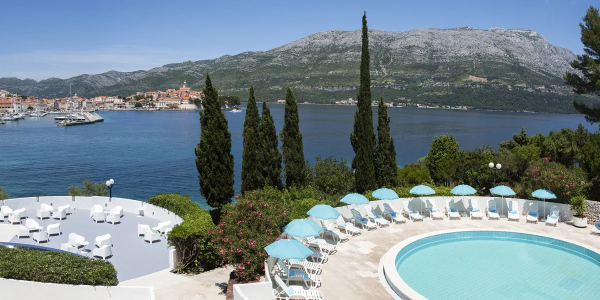 Chorwacja Wyspa Korcula Korčula Aminess Liburna Hotel