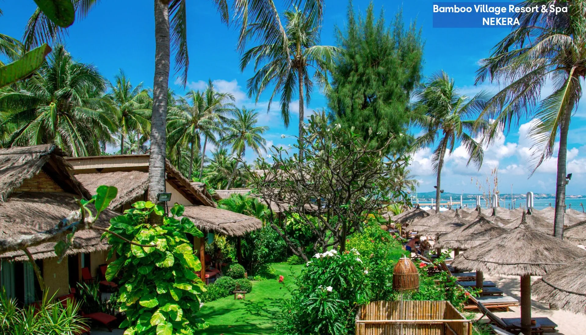 Wietnam Wybrzeże Morza Południowochińskiego Ham Tien Bamboo Village Beach Resort & Spa