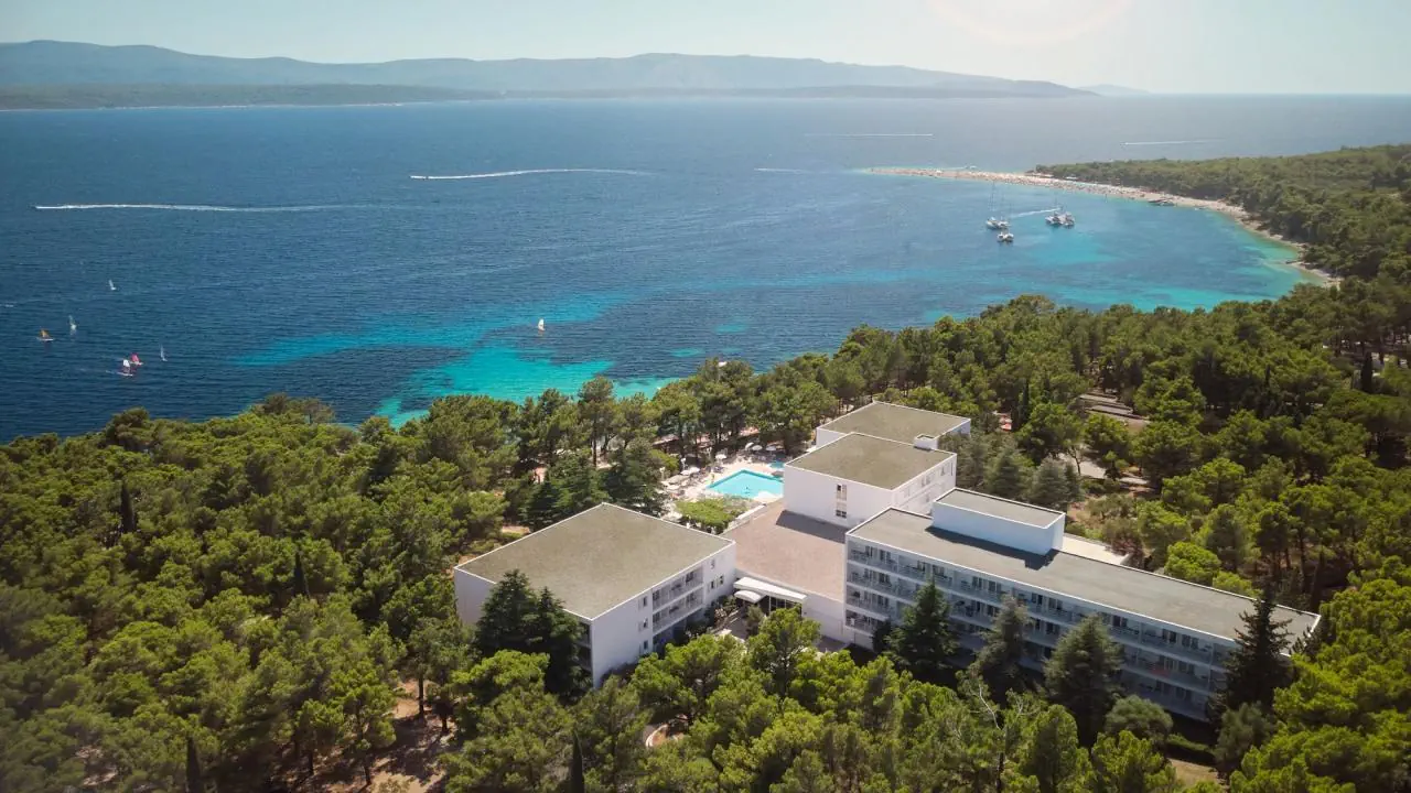 Chorwacja Wyspa Brac Bol Bluesun Hotel Borak